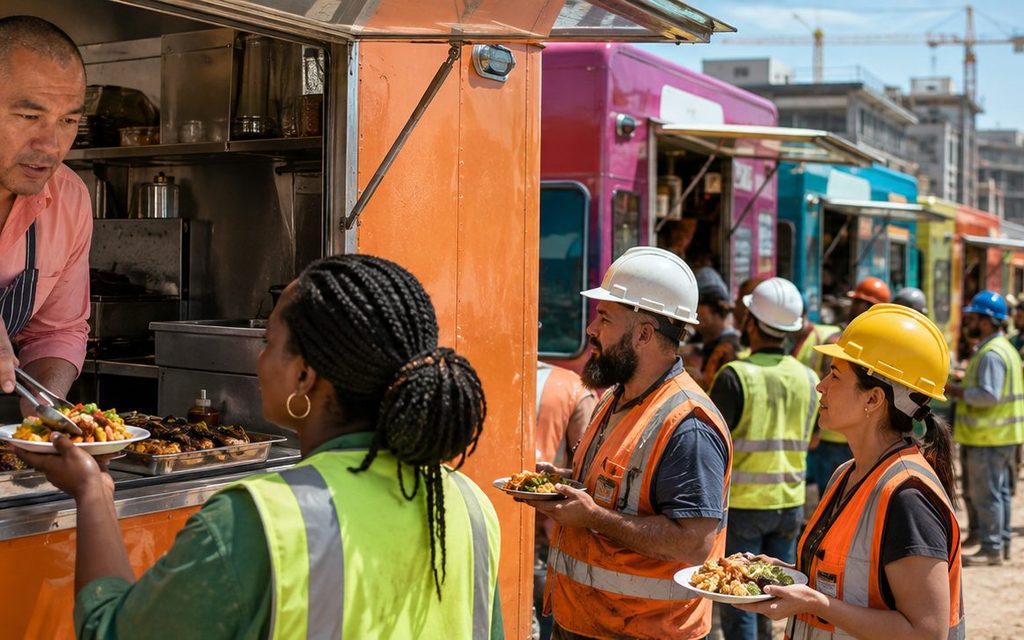 Crew on a job site — careers with Job Site Route